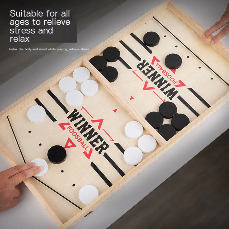 Wooden Interactive Parent-Child Game Board.