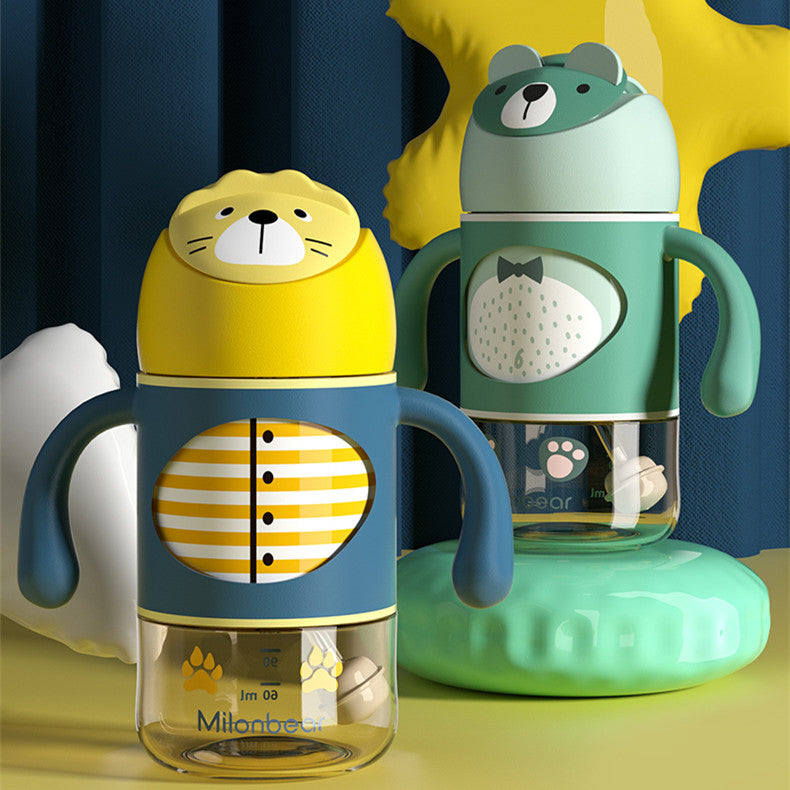 Wide-Bore Sippy Cup for Toddlers Over 1 Year Old