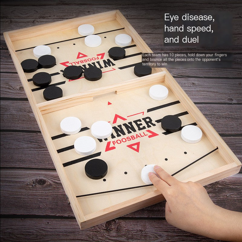 Wooden Interactive Parent-Child Game Board.