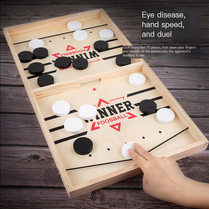Wooden Interactive Parent-Child Game Board.